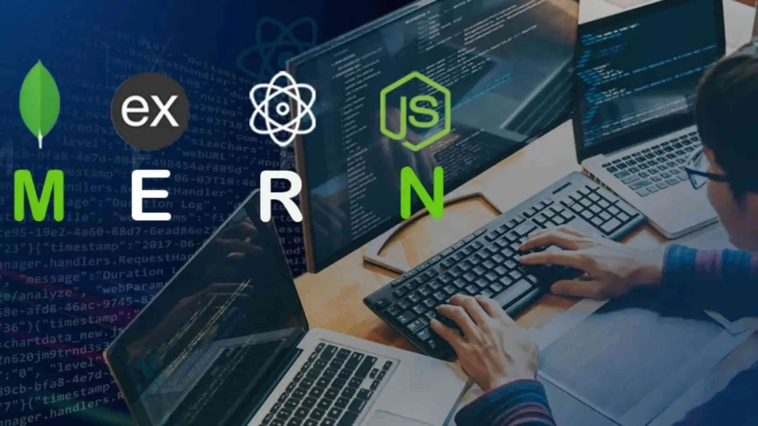 MERN stack course training with MongoDB, Express, React, and Node.js.